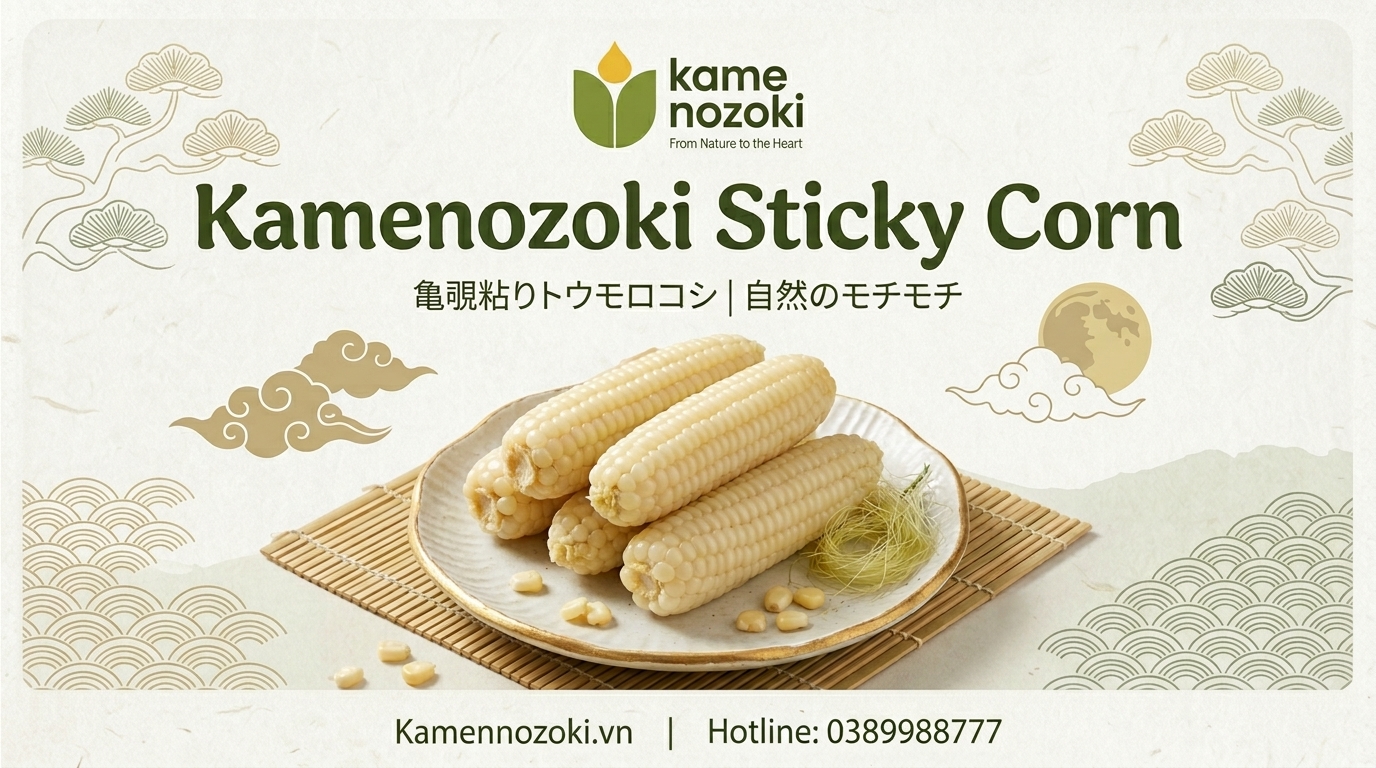 Ngô Nếp: Từ "Ngọc Thực" Dân Dã Đến Siêu Thực Phẩm Mochi Trứ Danh Nhật Bản